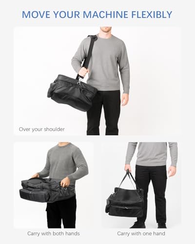 Carrying Bag for Ninja Sizzle Pro XL Indoor Griddle & Grill GX101 — 1280D Water-Resistant Oxford Shell — Cover for Ninja GX101 - Storage Case for Grill Plate & Accessories Tools, Bag Only