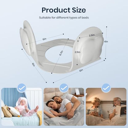 Sheet Holders 4 Pack,Bed Sheet Grippers One-Size-Fits-Most, Bed Sheet Holders for Corners Easy Installation Keeps Fitted Sheet Tight All Night(White)
