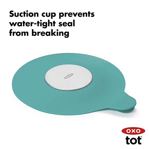 OXO Tot Tub Stopper Teal, 0.3x5.1x9 Inch (Pack of 1)