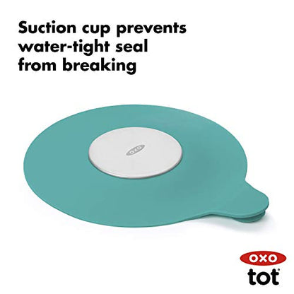 OXO Tot Tub Stopper Teal, 0.3x5.1x9 Inch (Pack of 1)