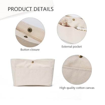 YONEBN waterproof Storage Bag Lightweight Large Capacity nylon Bag Inner Bag Handbag Organizer