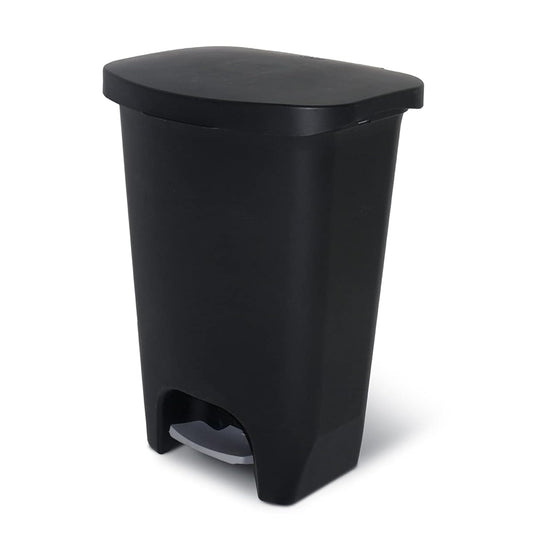 Trash Can with Clorox Odor Protection (Black | Plastic)