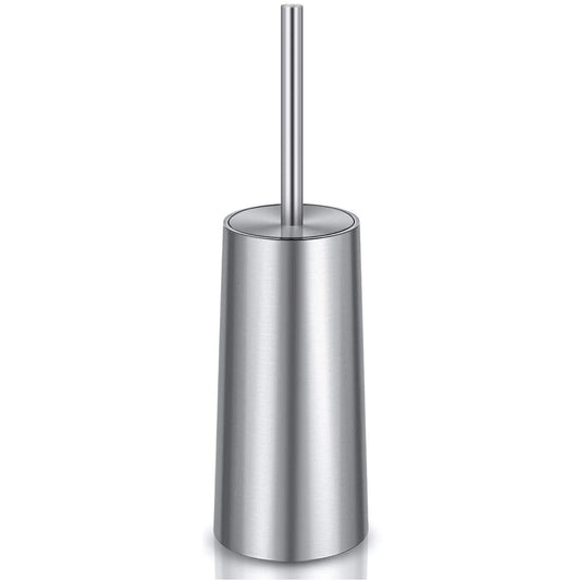 Toilet Brush and Holder, Toilet Brush 304 Stainles... (Silver | Stainless Steel)