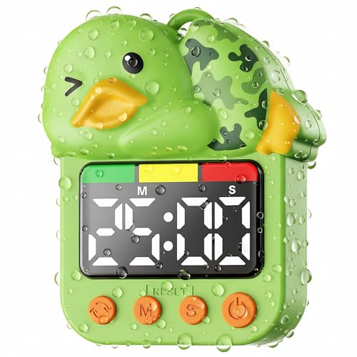 Shower Timer Waterproof Visual Timer for Kids - 99... (Green)