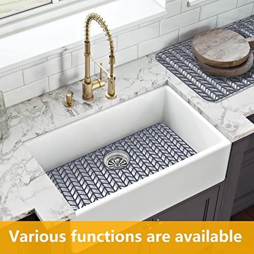 Sink Protectors for Kitchen Sink26"x14"Rear Drain...