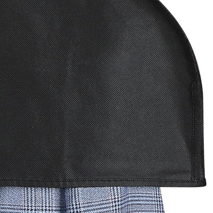 Zilink Breathable Shoulder Covers for Clothes Garment Cover 15 Pack, Black | Clothes Protectors for Hanging Clothes Garment Covers for Suit, Coats, Jackets, Dress Closet Storage