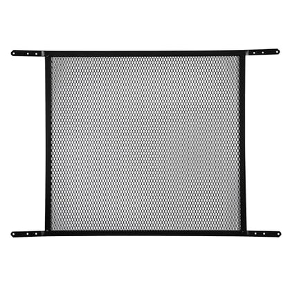 M-D Building Steel Door Grille, Bronze, 24in x Fits Doors 30in-36in | Powder-Coated Steel, Screw-On Install Screws Included, Cut-To-Fit Hacksaw Trim, Indoor/Outdoor Use, Rust Resistant