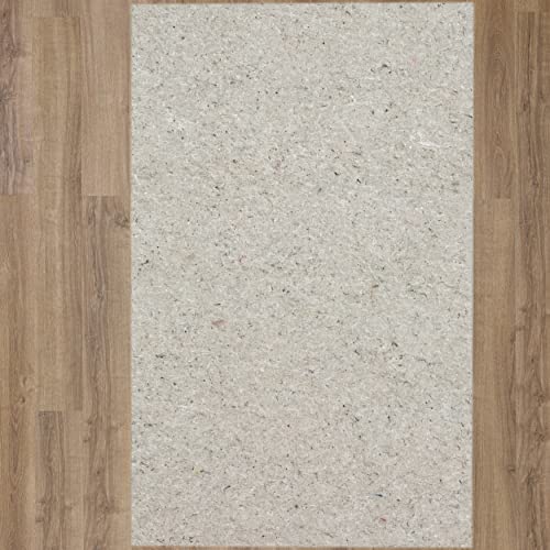 Mohawk Home Felt Rug Pad 8' x 10' - 1/4 Inch Thick Cushion for Area Rugs, Protective Underlay for Hardwood Floors, Comfort and Insulation – Felt Only Pad