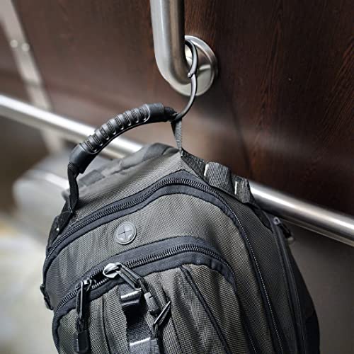 Clipa Bag Hanger Collection, The Ring that Opens into a Hook, Auto Closes | Holds 15 kg, Needs only 10mm to Hang a Hand Bag, Easy to Use with One Hand, The Instant Bag Hanger, 3 yr Warranty