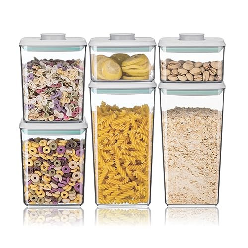 Airtight Food Storage Container Sets with Lids 6Pc... (6 Pcs Set | Plastic)