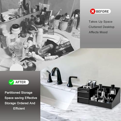 Cologne Organizer for Men,Mens Organizer,Cologne Stand,Perfume Organizer,Dresser Organizer,Organizador de Perfumes,Bathroom Organizers,Mens Bedroom Essentials, Anniversary Gifts for Men