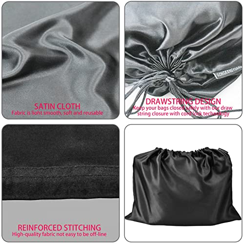 GONGKANGYUAN 30 Pack Dust Bags for Handbags Travel Storage Pouch, Silk Handbag Dust Cover Bags for Purses Pocketbooks Shoes Boots