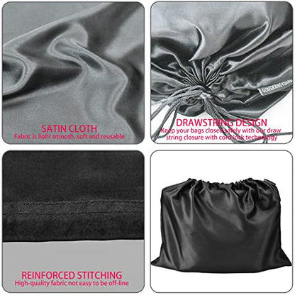 GONGKANGYUAN 30 Pack Dust Bags for Handbags Travel Storage Pouch, Silk Handbag Dust Cover Bags for Purses Pocketbooks Shoes Boots