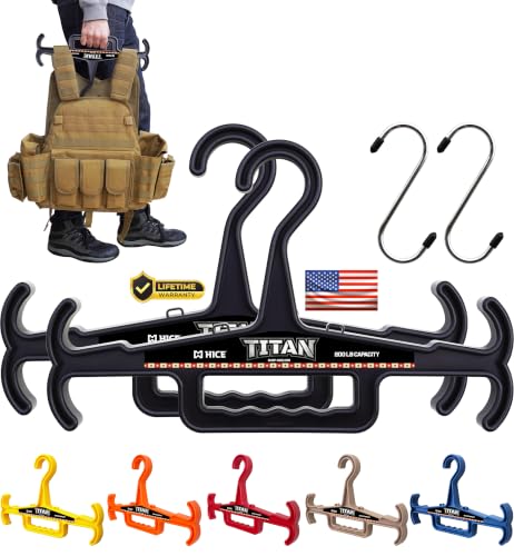 Titan Vest Hanger (Black | Resin)