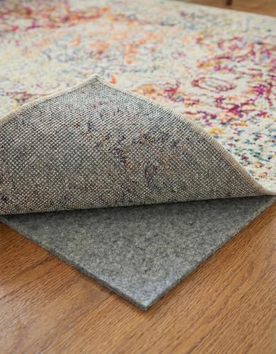 Rugs.com - 13 Ft Runner Everyday Performance Rug Pad 1/4" Thick Felt & Non-Slip Backing Perfect for Any Flooring Surface