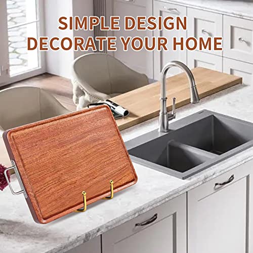 6 Inch Plate Stands for Display, 5 Pack Plate Hold... (Gold | Metal)