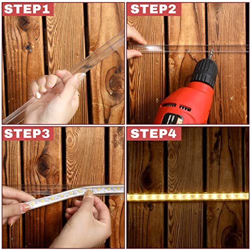 36'' 6 Pack Cabinet Door Protector 3/4 '' Clear Cabinet Protector Edge Guard Plastic U Channel Edge Guard Trimable PVC Protective for Kitchen Cabinets Furniture Decorative Protection