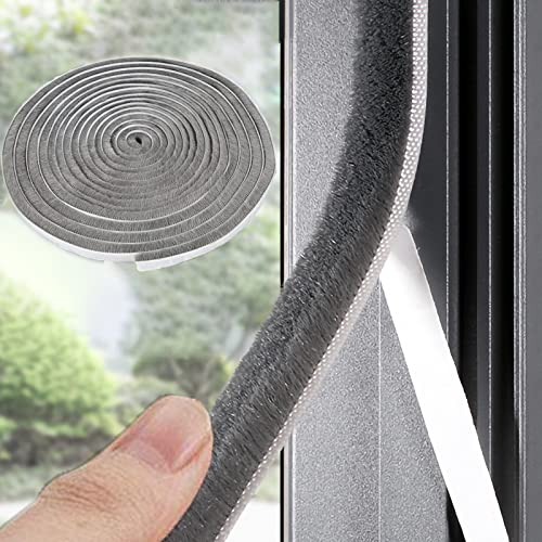 Weather Stripping Door Window Seal Strip 33 Ft, Se... (Gray)