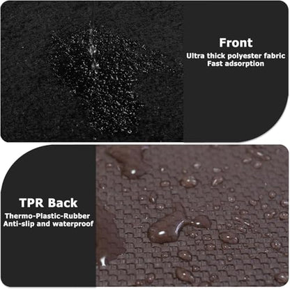 5ft x 7ft Non-Slip Rug Pads,Waterproof Extra Large Area Rugs Non Skid Rug Pad for All Floors and Finishes Durable Hardwood Floor Protective Felt Keeps Rugs in Place, Safe and Secure