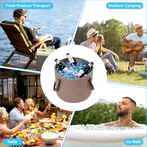 SHENGQIPC Reusable Ice Cubes for Camping, 360 Pack, 12 lbs | No Mess, No Diluting, BPA-FREE, Slow Melt, Refreezable, Large Pack for Drinks, Cooler, Party, Bars, Ice Bath, Outdoor Parties