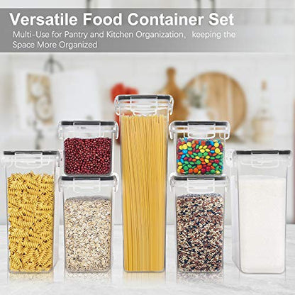 PANTRYSTAR Airtight Food Storage Containers with Lids, 7 PCS