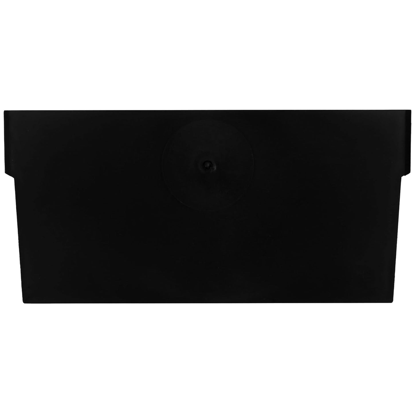 Akro-Mils 40130 Plastic Width Dividers for 4" Tall Shelf Bins Models 30130, 30138, and 30164, Custom Storage Inserts for Tools, Crafts & Supplies, 24-Pack, Black