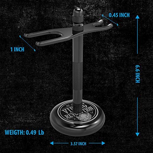 Viking Revolution Safety Razor Stand - Black - 1 Count