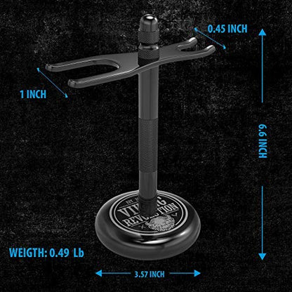 Viking Revolution Safety Razor Stand - Black - 1 Count