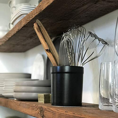 3951 Black Utensil Holder Large (Black | Ceramic)
