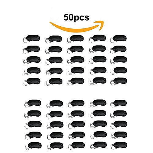 50 Pcs Wholesale Eye Mask with Instruction of Blindfold Games- Group Activity Organizer's Best Choice