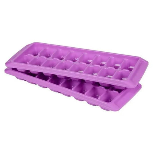 Rubbermaid Easy Release Ice Cube Tray (2 pack, Orchid light purple)