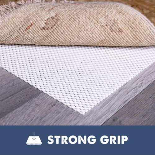 Slip-Stop Super Grip, 2'6" x 10', Cushioned Non-Slip Rug Pad for Area Rugs and Runner Rugs, Rug Pad for Hardwood Floors