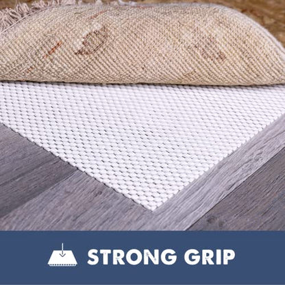 Slip-Stop Super Grip, 2'6" x 10', Cushioned Non-Slip Rug Pad for Area Rugs and Runner Rugs, Rug Pad for Hardwood Floors