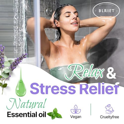 Shower Steamers Aromatherapy Blriet Gifts for Women, Teen Girls, Wife, Her, Mom, Father Days, Daughter, Grandma Basket Stuffers Birthday Gifts Decoration Travel Essentials Self Care Home Spa 8 Pack