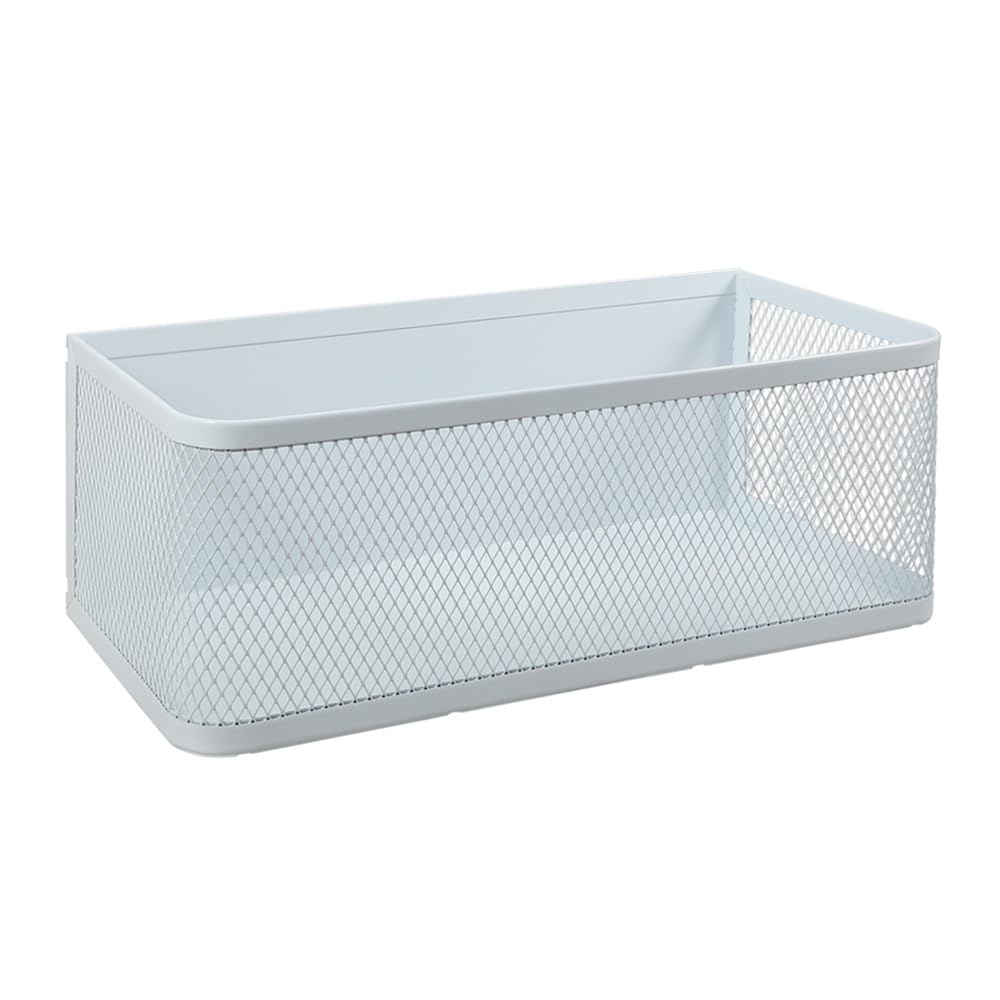 Picowe Magnetic Laundry Organizer, Large Magnet Basket for Laundry Room,16.5lb Capacity Magnetic Shelf for Washer /Dryer, Fridge & Small Spaces ( L, White)