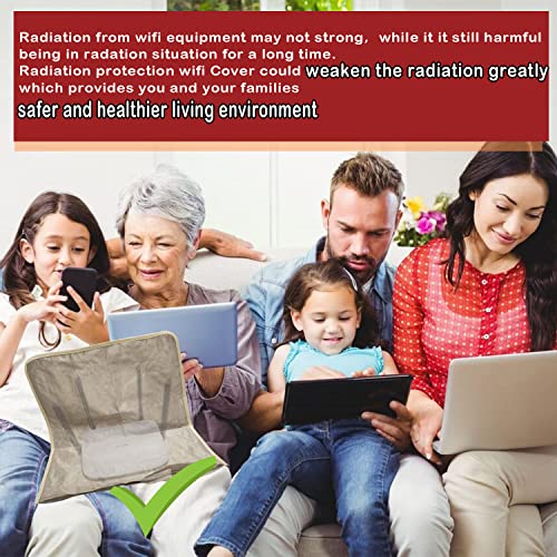 WiFi Router Cover,Smart High Protection Router Cover, Versatile Shielding WiFi Guard(14IN x 15.5IN)