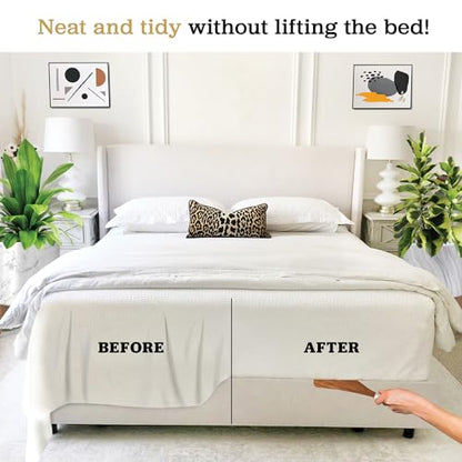 LIFT & TUCK DESIGN Bed Sheet Tucker Tool, Bed Making Mattress Lifter Wedge | Designed in Australia, Ergonomic, Improved Daily Living Aid, Relieves Back Pain, Bed Maker Tool Helper for Changing Sheets