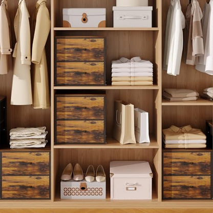 Stackable Storage Drawers, Closet Drawer Organizers and Storage | Storage Drawers for Clothes Small Dresser for Closet 2 Drawer Dresser for Bedroom, Dorm, Office, Living Room, Under Bed