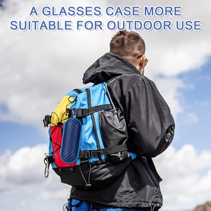 Swim Goggle Case, Protective Cases with Clip | Sunglasses, Goggles, Sports, Zipper Eyeglasses Case, for Men, Women, and Kids