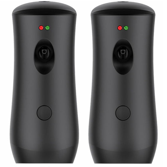 Automatic Air Freshener Spray Dispenser (2-Pack) B... (2 Count | Black)