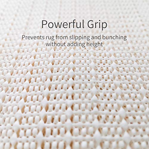 Rug Pad 9X12 Non-Slip Area Rug Gripper for Hardwood Floors Durable & Strong | outdoor rug pad,Anti Slip,Keep Your Rugs Safe and in Place,Floor protection,Easiest installation