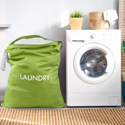 WiseBoy Travel Laundry Bag Dirty Clothes Organizer, Extra Large Laundry Bag | Oversized Laundry Bag, Zippered Nylon Wet Dry Storage Bag for College Dorm, Camping, Caravan, Foldable, Washable, 120L