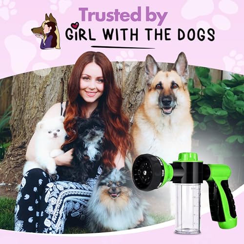Girl With The Dogs Soap & Shampoo Dispenser for Pet Wash and Garden Hose Sprayer Nozzle