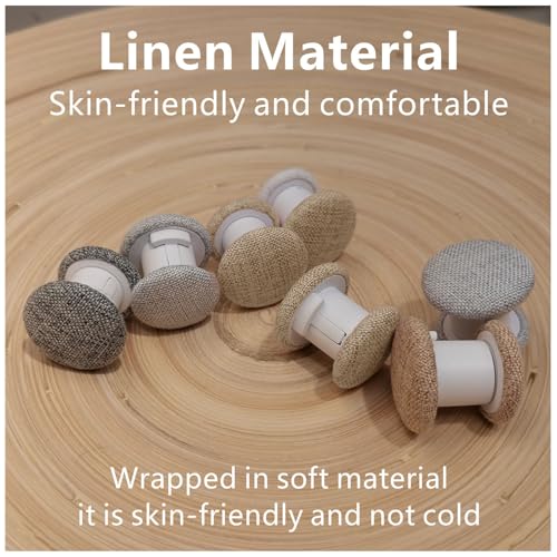 Duvet Clips King Size (6PCS Natural) – Non-Slip Comforter Clips to Keep Comforter in Place, No Poke Invisible Duvet Cover Fasteners, Prevent Shifting & Bunching for Quilt, Blanket, Bedding