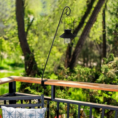 Heavy Duty Extensible Deck Hook - Adjustable for Hanging Bird Feeders, Plants, Suet Baskets, Wind Chimes, Lanterns