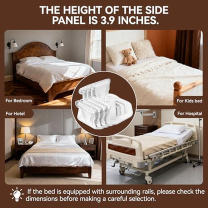Bed Sheet Holders Heavy Duty Straps Grippers 4Pack | Universal fit for all mattress sizes with fabric-safe clamps to keep sheets locked and damage-free