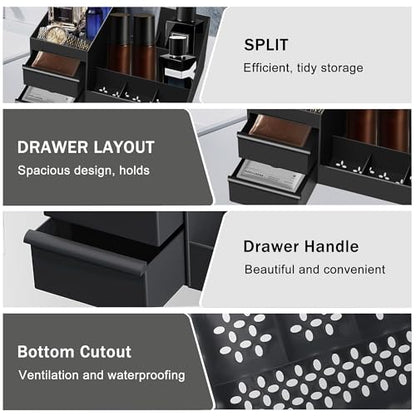 Cologne Organizer for Men,Mens Organizer,Cologne Stand,Perfume Organizer,Dresser Organizer,Organizador de Perfumes,Bathroom Organizers,Mens Bedroom Essentials, Anniversary Gifts for Men