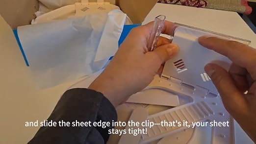 Bed Sheet Holders - 4-Pack Strong Grip Sheet Straps, Keep Sheets in Place on Mattress, Deep Pocket Mattress Sheet Grippers, Universal Fit for All Bed Sizes (White)
