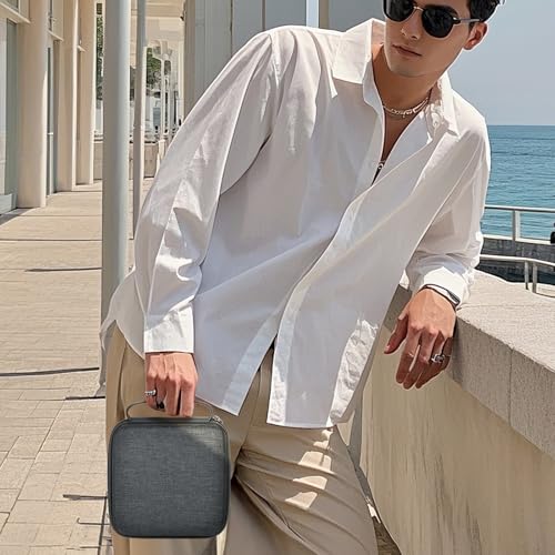 Travel Sunglass Organizer Case for Quay Polarized Sunglasses Men Women, Trendy Glasses Storage Box (Bag Only)