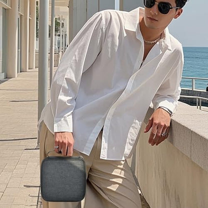 Travel Sunglass Organizer Case for Quay Polarized Sunglasses Men Women, Trendy Glasses Storage Box (Bag Only)